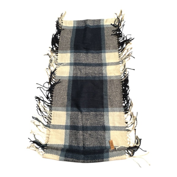 Blue Plaid Women's Infinity Scarf - Picture 3 of 6